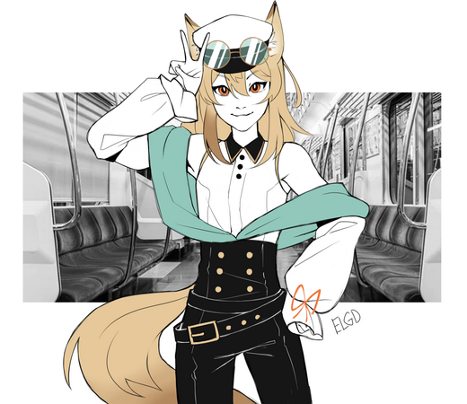 Half body, simple render - $60